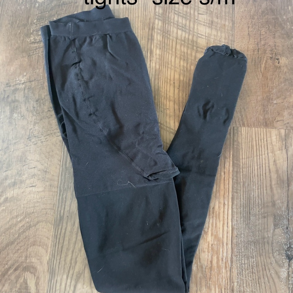 Black Maternity Compression tights
